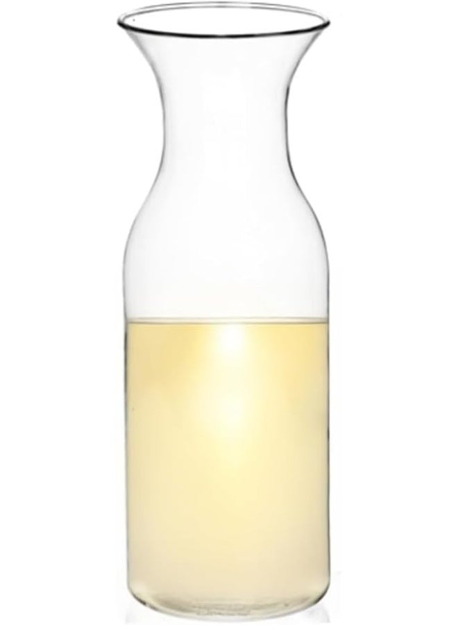 طقم أكواب عصير زجاجية شفافة مكون من 6 قطع، سعة 350 مل، بتصميم عصري أنيق ومتين، مثالي للمشروبات الباردة، للاستخدام المنزلي والحفلات والمقاهي - Image 1